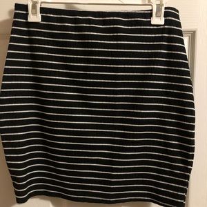 Striped skirt